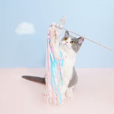 ZEZE Angel Wand Cat Teaser Toy