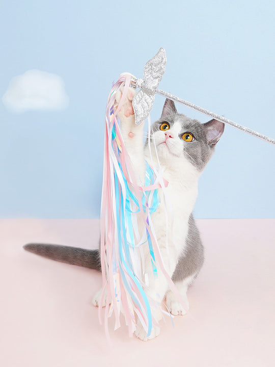 ZEZE Angel Wand Cat Teaser Toy
